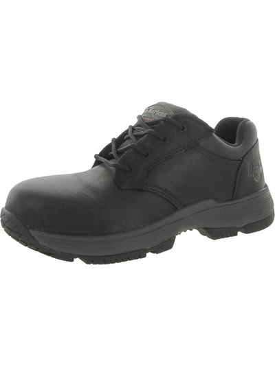 Dr. Martens' Linnet Sd Womens Leather Composite Toe Work And Safety Shoes In Grey