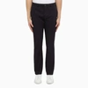 DEPARTMENT 5 REGULAR NAVY BLUE COTTON TROUSERS