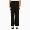 CARHARTT SINGLE KNEE PANT BLACK RINSED IN ORGANIC COTTON