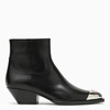 GIVENCHY BLACK LEATHER WESTERN BOOT
