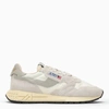 AUTRY REELWIND TRAINER IN WHITE NYLON AND SUEDE