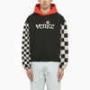 ERL ERL | VENICE BLACK/WHITE HOODIE