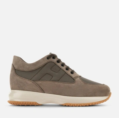 Hogan Trainers In Brown