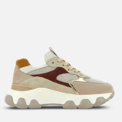 Hogan Sneakers In Beige