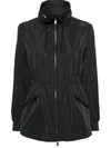 Moncler Enet Zip-up Hooded Jacket In Black