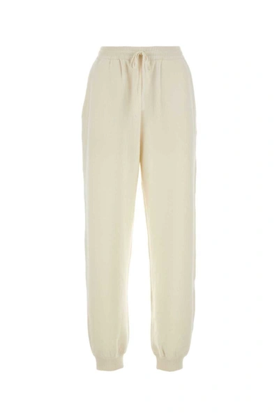 Prada Off White Slim Fit Joggers