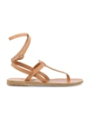 Ancient Greek Sandals Estia T-bar Leather Sandals In Natural