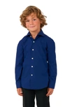 Opposuits Kids' Royale Button-up Shirt In Navy