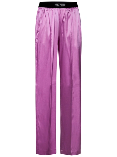 Tom Ford Pantaloni  In Purple