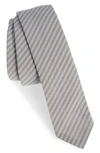 THOM BROWNE COTTON SEERSUCKER TIE