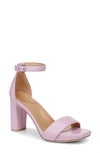 Naturalizer Joy Dress Ankle Strap Sandals In Lilac Orchid Leather