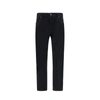 Saint Laurent Oklahoma Jeans In Black Denim In Black