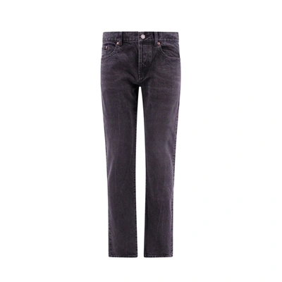 Saint Laurent Slim Fit 737 Jeans In Black