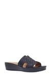 L'AMOUR DES PIEDS CUSARO PLATFORM WEDGE SLIDE SANDAL