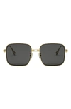 Fendi Baguette Metal Round Sunglasses In Grey