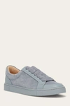 The Frye Company Frye Ivy Court Low Lace Sneaker Sneaker In Steel Blue