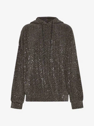 Stine Goya Fleece In Holographic Sequin