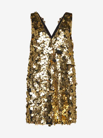 Stine Goya Elena Dress In Gold