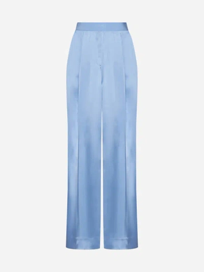 Stine Goya Ciara Wide Leg Light Blue Trousers