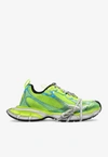 Balenciaga Mesh Circuit Sneakers In Multicolor