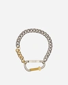 ARIES COLUMN CARABINER NECKLACE SILVER