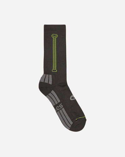 Aries Column Socks In Grey