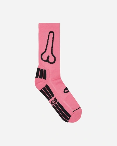 Aries Willy Socks In Pink