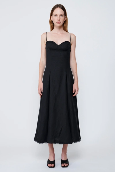 Jonathan Simkhai Analise Dress In Black