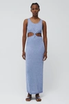 Jonathan Simkhai Rayne Dress In Marina Blue