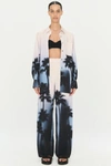 Simkhai Manon Shirt In Hazy Palm Print