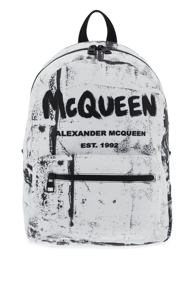Alexander Mcqueen Metropolitan Backpack Men In Multicolor