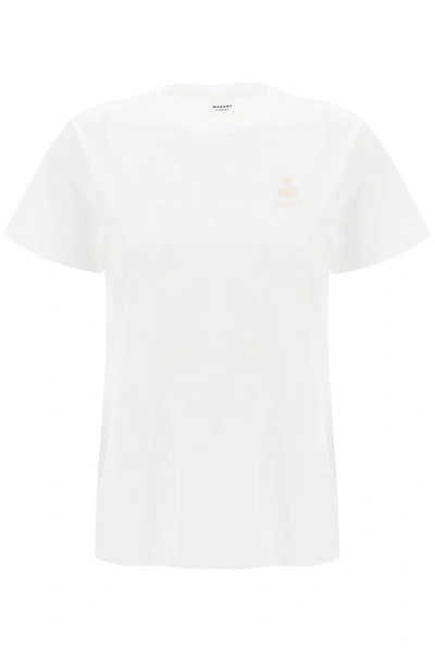 Isabel Marant Étoile Isabel Marant Etoile Aby Regular Fit T-shirt Women In White