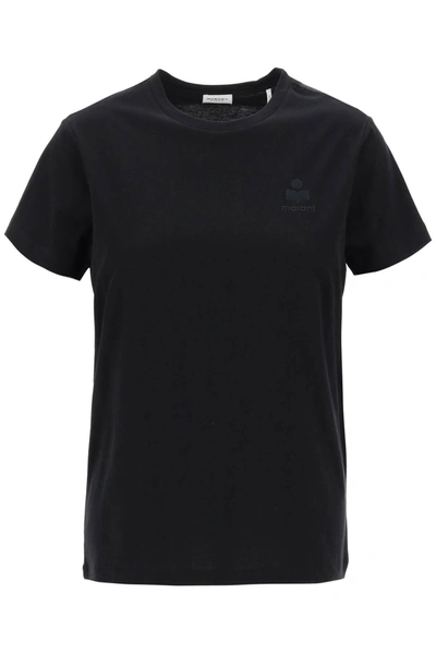Isabel Marant Étoile Isabel Marant Etoile Aby Regular Fit T-shirt Women In Black