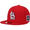 New Era Red St. Louis Cardinals 2006 World Series Side Patch 9fifty Snapback Hat In Red