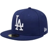 NEW ERA NEW ERA NAVY LOS ANGELES DODGERS COOPERSTOWN COLLECTION WOOL 59FIFTY FITTED HAT