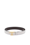 Tod's Timeless T Reversible Leather Belt In Multicolor