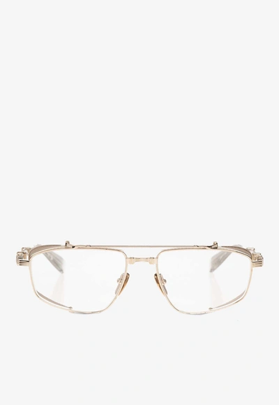 Balmain Eyewear Brigade Vi Optical Glasses In Transparent