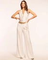 Ramy Brook Harriet Halter Jumpsuit In Ivory