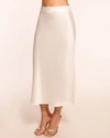 Ramy Brook Magdalena Slip Skirt In Ivory