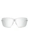 GIVENCHY 4GEM RECTANGULAR SUNGLASSES