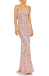 MAC DUGGAL SEQUIN COLUMN GOWN