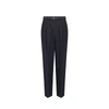 Dior Wool And Silk Pants Women In Gray