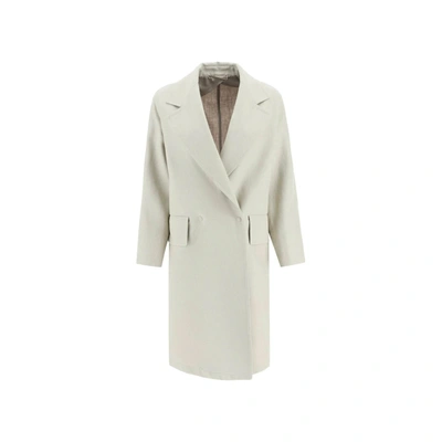 Max Mara Mescal Coat In Beige