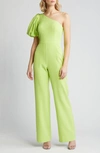 ELIZA J ONE-SHOULDER JUMPSUIT