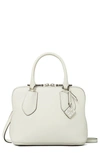 Tory Burch Mini Leather Swing Crossbody Bag In White