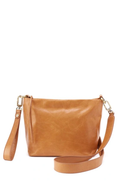 Hobo Ashe Leather Crossbody Bag In Natural
