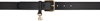 Dolce & Gabbana Adjustable Smooth Leather Belt With Gold-tone Buckle In 80999 Nero
