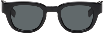Saint Laurent Black Sl 675 Sunglasses In Black-black-black