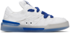 Dolce & Gabbana New Roma Sneakers In 89527 Bianco/bluette
