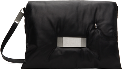 Rick Owens Black Work Pillow Griffin Bag